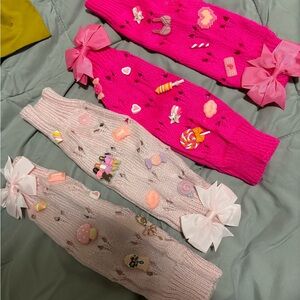 Cute Candy-Themed Hairbands with Bows